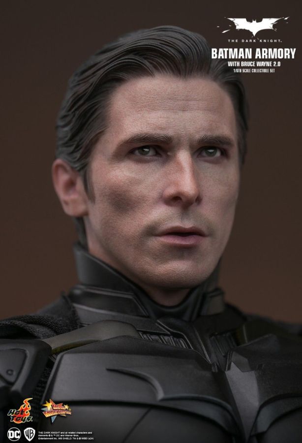 Image Pop Weasel - Image 12 of The Dark Knight - Batman Armory with Bruce Wayne (2.0) 1:6 Scale Collectible Figure Set - Hot Toys - Statue - Image - Pop Weasel