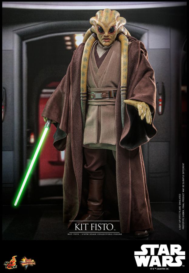 Image Pop Weasel - Image 2 of Star Wars - Kit Fisto 1:6 Figure - Hot Toys - Statue - Image - Pop Weasel