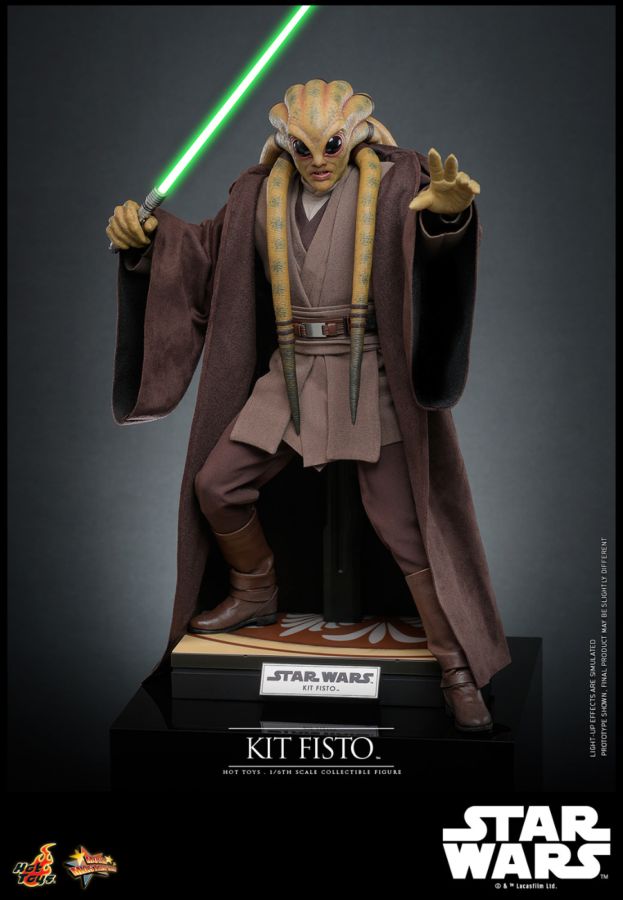 Image Pop Weasel - Image 3 of Star Wars - Kit Fisto 1:6 Figure - Hot Toys - Statue - Image - Pop Weasel