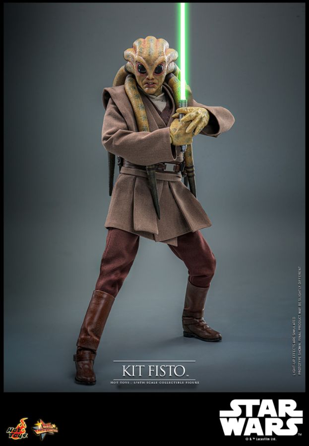 Image Pop Weasel - Image 5 of Star Wars - Kit Fisto 1:6 Figure - Hot Toys - Statue - Image - Pop Weasel