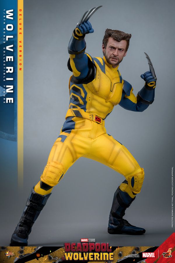 Image Pop Weasel - Image 3 of Deadpool & Wolverine - Wolverine Deluxe 1:6 Figure - Hot Toys - Statue - Image - Pop Weasel