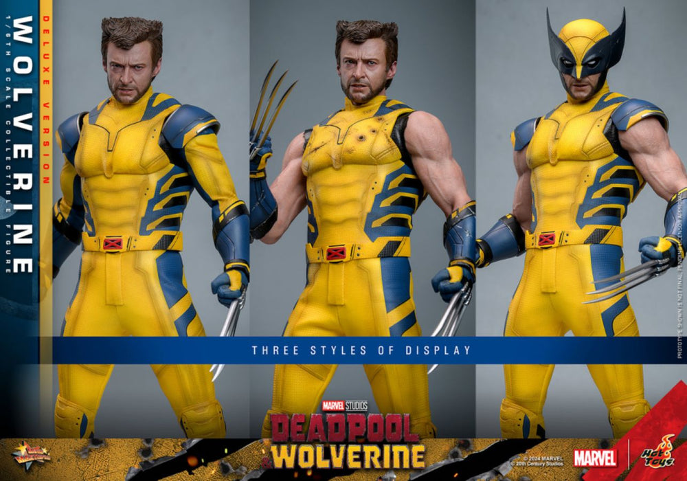 Image Pop Weasel - Image 19 of Deadpool & Wolverine - Wolverine Deluxe 1:6 Figure - Hot Toys - Statue - Image - Pop Weasel