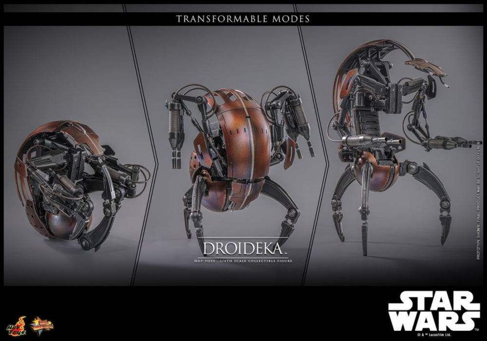 Image Pop Weasel - Image 10 of Star Wars Episode 1: The Phantom Menace - Droideka 1:6 Scale Collectable Action Figure - Hot Toys - Action Figure - Image - Pop Weasel