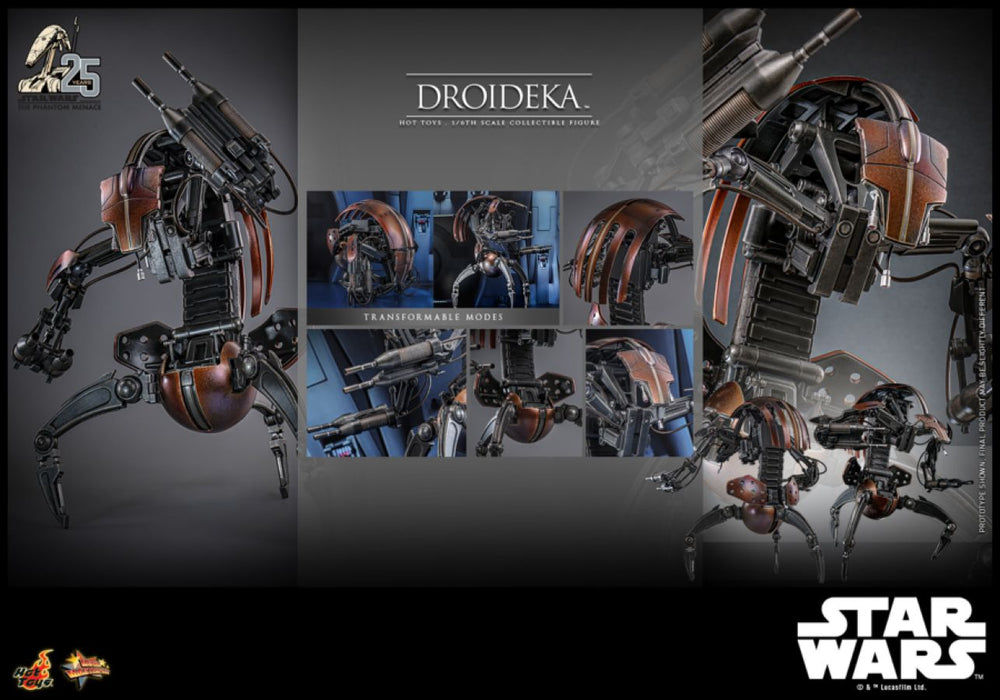 Image Pop Weasel - Image 12 of Star Wars Episode 1: The Phantom Menace - Droideka 1:6 Scale Collectable Action Figure - Hot Toys - Action Figure - Image - Pop Weasel