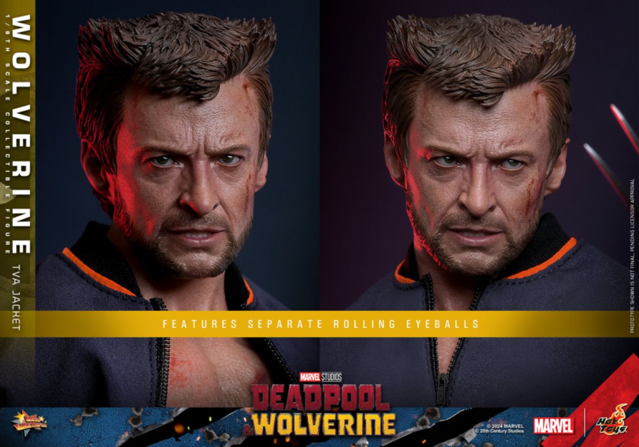 Image Pop Weasel - Image 9 of Deadpool & Wolverine - Wolverine (TVA Jacket) 1:6 Scale Collectable Action Figure - Hot Toys