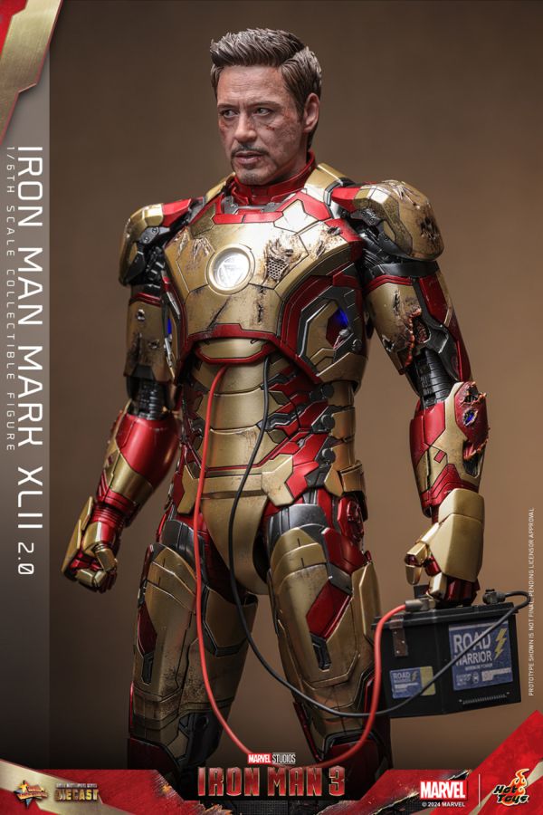 Image Pop Weasel - Image 6 of Iron Man 3 - Iron Man Mk 42 (2.0) 1:6 Scale Collectable Action Figure - Hot Toys - Action Figure - Image - Pop Weasel