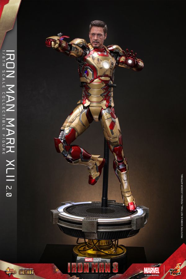 Image Pop Weasel - Image 8 of Iron Man 3 - Iron Man Mk 42 (2.0) 1:6 Scale Collectable Action Figure - Hot Toys - Action Figure - Image - Pop Weasel