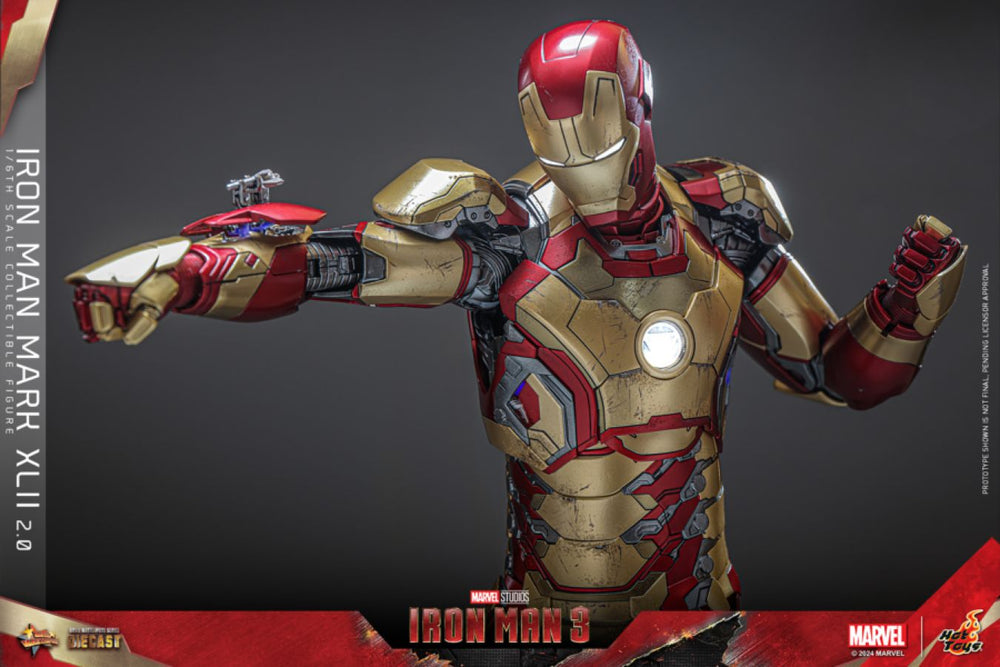 Image Pop Weasel - Image 11 of Iron Man 3 - Iron Man Mk 42 (2.0) 1:6 Scale Collectable Action Figure - Hot Toys - Action Figure - Image - Pop Weasel