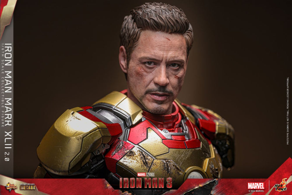 Image Pop Weasel - Image 12 of Iron Man 3 - Iron Man Mk 42 (2.0) 1:6 Scale Collectable Action Figure - Hot Toys - Action Figure - Image - Pop Weasel