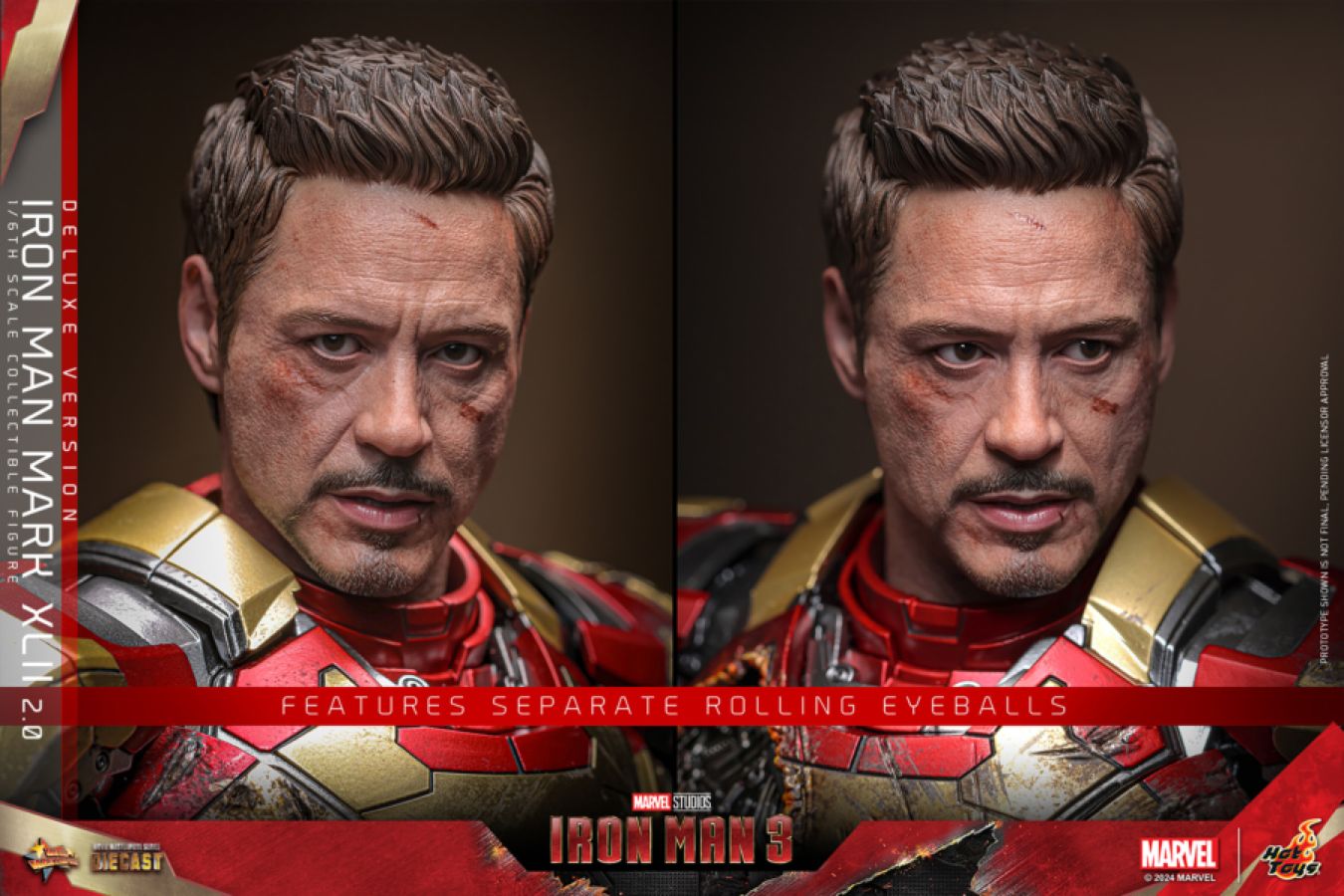 Image Pop Weasel - Image 13 of Iron Man 3 - Iron Man Mk 42 (2.0) Deluxe 1:6 Scale Collectable Action Figure - Hot Toys