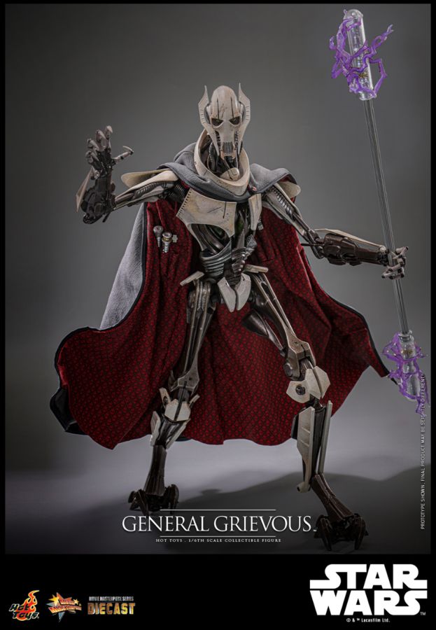 Image Pop Weasel - Image 2 of Star Wars: Revenge of the Sith - General Grievous 1:6 Scale Collectable Action Figure - Hot Toys