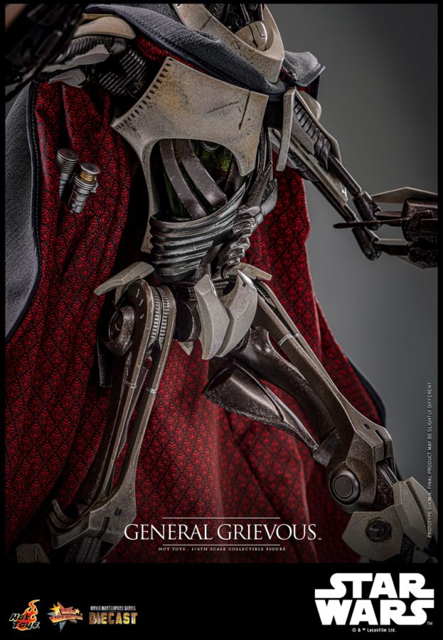 Image Pop Weasel - Image 4 of Star Wars: Revenge of the Sith - General Grievous 1:6 Scale Collectable Action Figure - Hot Toys - Action Figure - Image - Pop Weasel