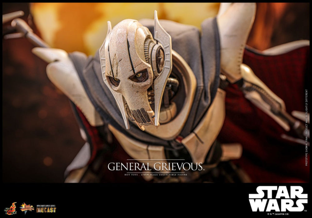 Image Pop Weasel - Image 11 of Star Wars: Revenge of the Sith - General Grievous 1:6 Scale Collectable Action Figure - Hot Toys - Action Figure - Image - Pop Weasel