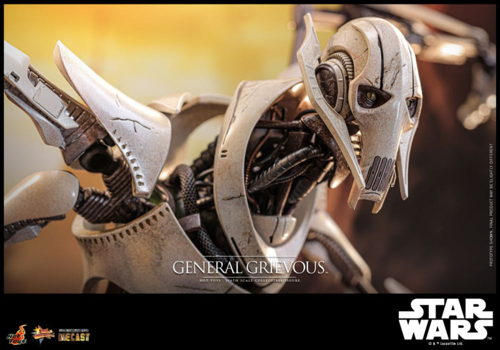 Image Pop Weasel - Image 12 of Star Wars: Revenge of the Sith - General Grievous 1:6 Scale Collectable Action Figure - Hot Toys - Action Figure - Image - Pop Weasel