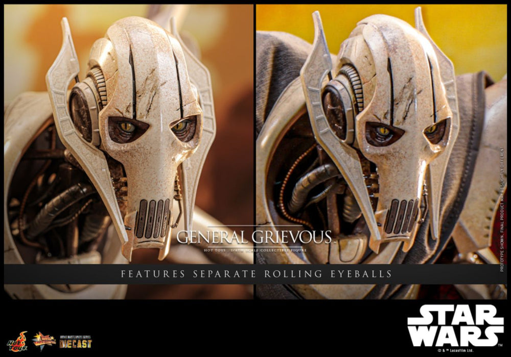 Image Pop Weasel - Image 13 of Star Wars: Revenge of the Sith - General Grievous 1:6 Scale Collectable Action Figure - Hot Toys - Action Figure - Image - Pop Weasel