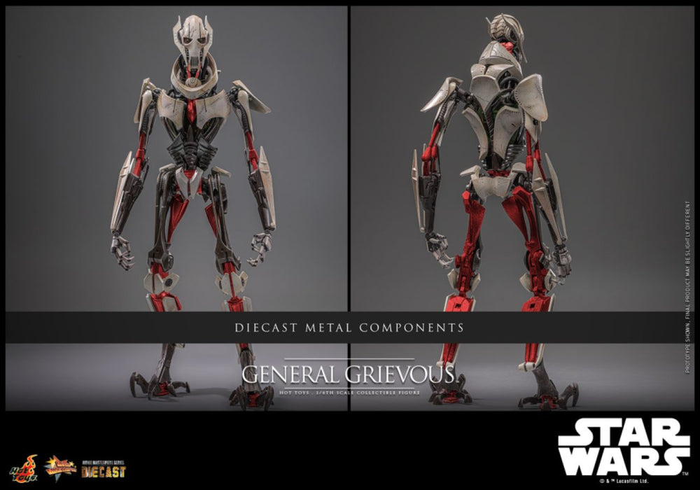 Image Pop Weasel - Image 14 of Star Wars: Revenge of the Sith - General Grievous 1:6 Scale Collectable Action Figure - Hot Toys - Action Figure - Image - Pop Weasel