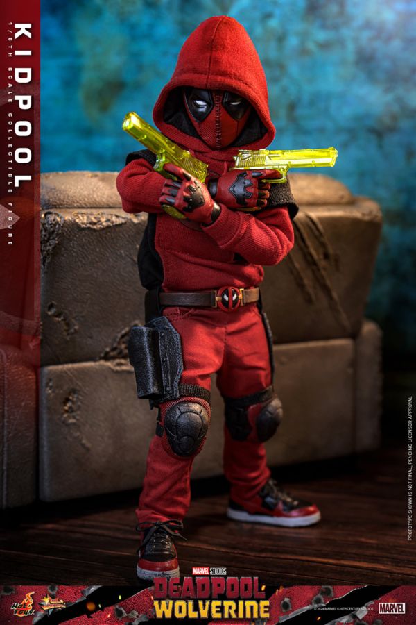 Image Pop Weasel - Image 3 of Deadpool & Wolverine - Kidpool 1:6 Scale Collectable Action Figure - Hot Toys - Action Figure - Image - Pop Weasel