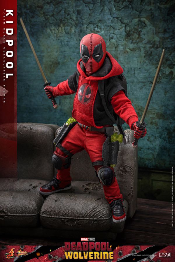 Image Pop Weasel - Image 9 of Deadpool & Wolverine - Kidpool 1:6 Scale Collectable Action Figure - Hot Toys - Action Figure - Image - Pop Weasel