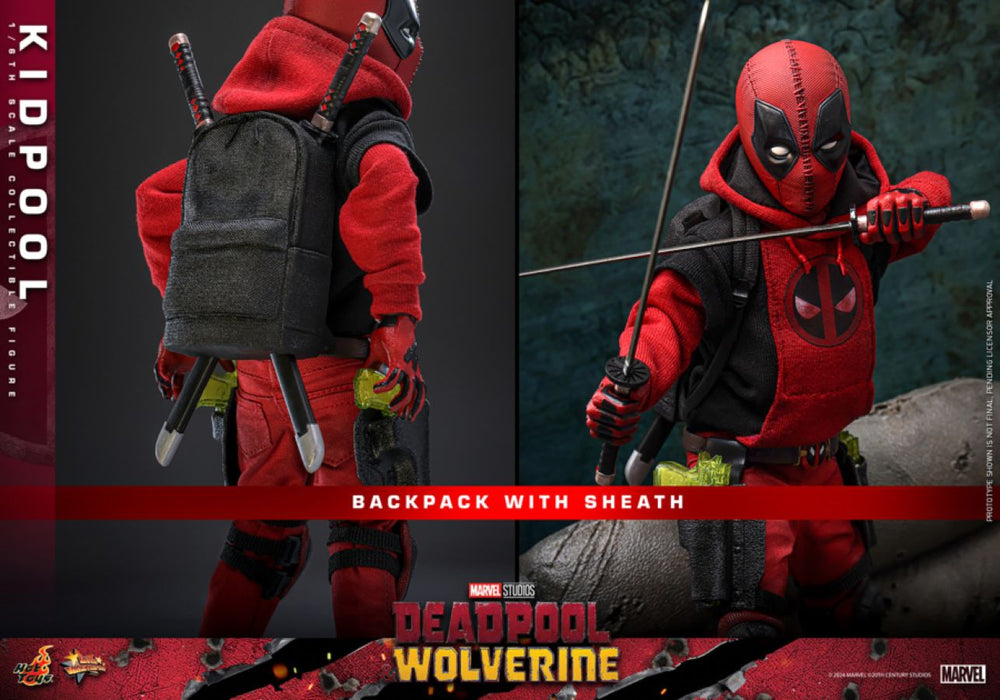 Image Pop Weasel - Image 13 of Deadpool & Wolverine - Kidpool 1:6 Scale Collectable Action Figure - Hot Toys - Action Figure - Image - Pop Weasel