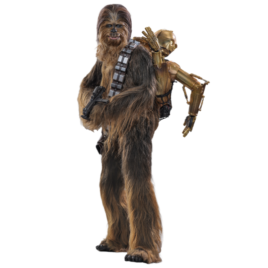 Star Wars - Chewbacca with Disassembled C-3PO 1:6 Scale Collectable Action Figure - Hot Toys