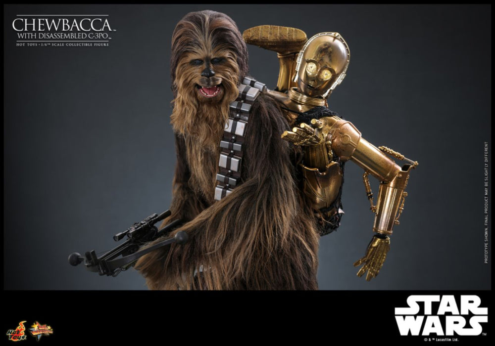 Image Pop Weasel - Image 8 of Star Wars - Chewbacca with Disassembled C-3PO 1:6 Scale Collectable Action Figure - Hot Toys - Action Figure - Image - Pop Weasel