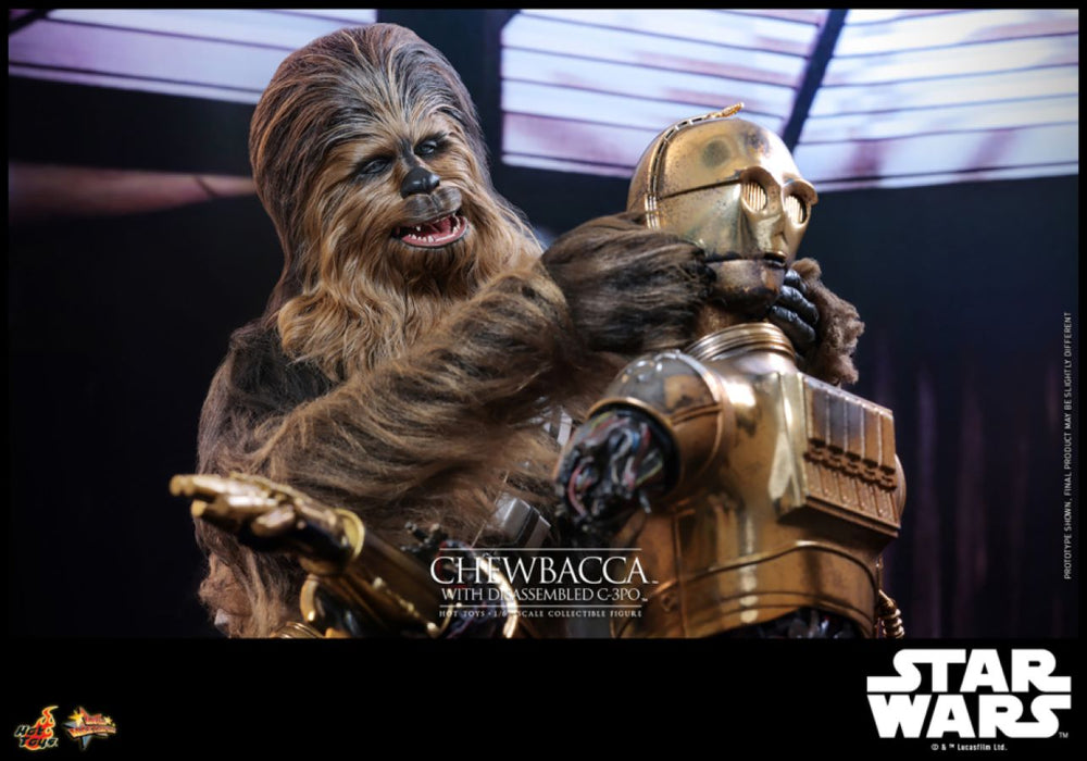 Image Pop Weasel - Image 9 of Star Wars - Chewbacca with Disassembled C-3PO 1:6 Scale Collectable Action Figure - Hot Toys - Action Figure - Image - Pop Weasel