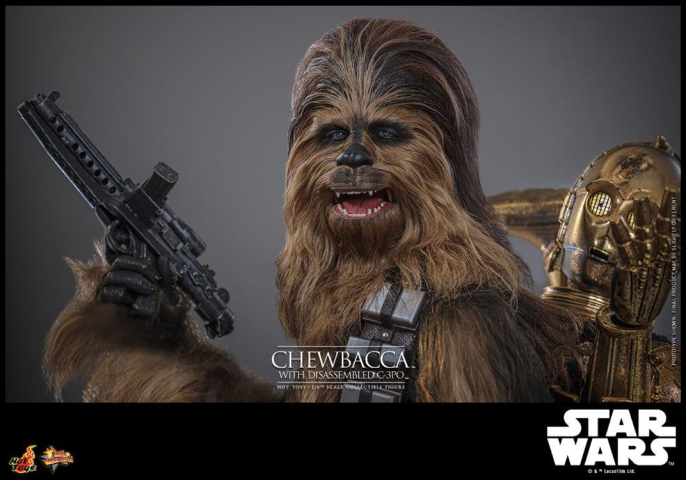 Image Pop Weasel - Image 10 of Star Wars - Chewbacca with Disassembled C-3PO 1:6 Scale Collectable Action Figure - Hot Toys - Action Figure - Image - Pop Weasel