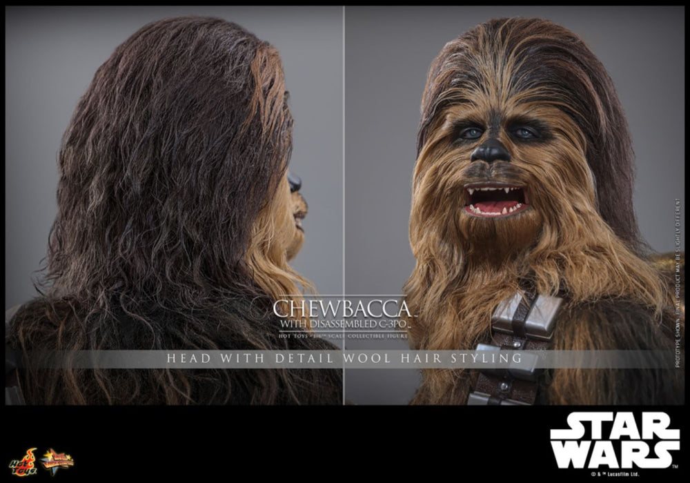 Image Pop Weasel - Image 15 of Star Wars - Chewbacca with Disassembled C-3PO 1:6 Scale Collectable Action Figure - Hot Toys - Action Figure - Image - Pop Weasel