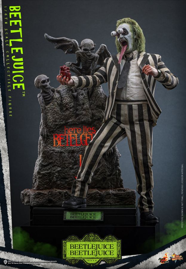 Image Pop Weasel - Image 3 of Beetlejuice 2 - Beetlejuice 1:6 Scale Collectable Action Figure - Hot Toys - Action Figure - Image - Pop Weasel