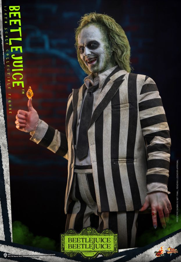 Image Pop Weasel - Image 5 of Beetlejuice 2 - Beetlejuice 1:6 Scale Collectable Action Figure - Hot Toys - Action Figure - Image - Pop Weasel