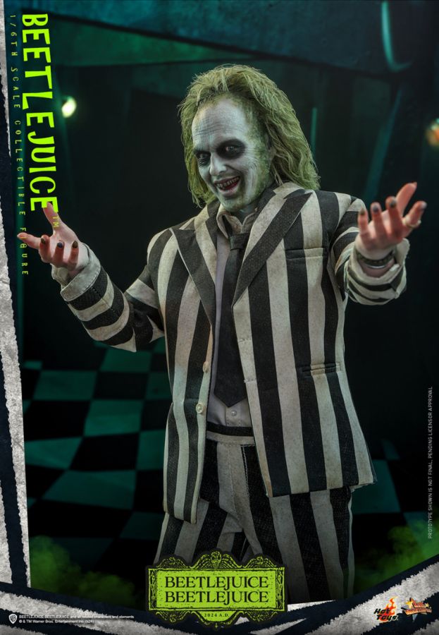 Image Pop Weasel - Image 9 of Beetlejuice 2 - Beetlejuice 1:6 Scale Collectable Action Figure - Hot Toys - Action Figure - Image - Pop Weasel