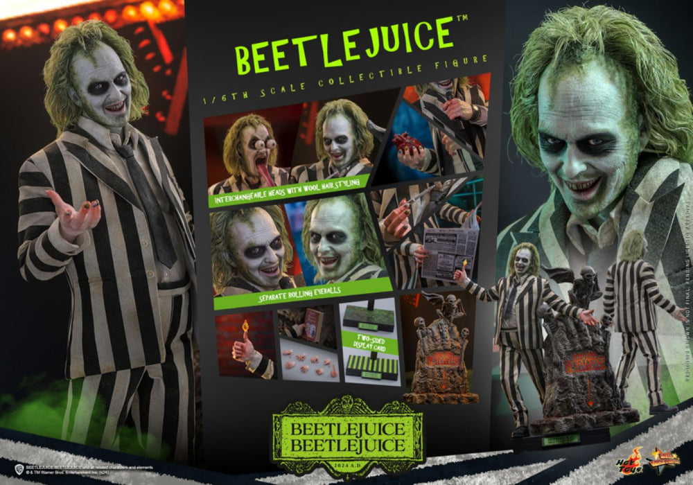 Image Pop Weasel - Image 15 of Beetlejuice 2 - Beetlejuice 1:6 Scale Collectable Action Figure - Hot Toys - Action Figure - Image - Pop Weasel