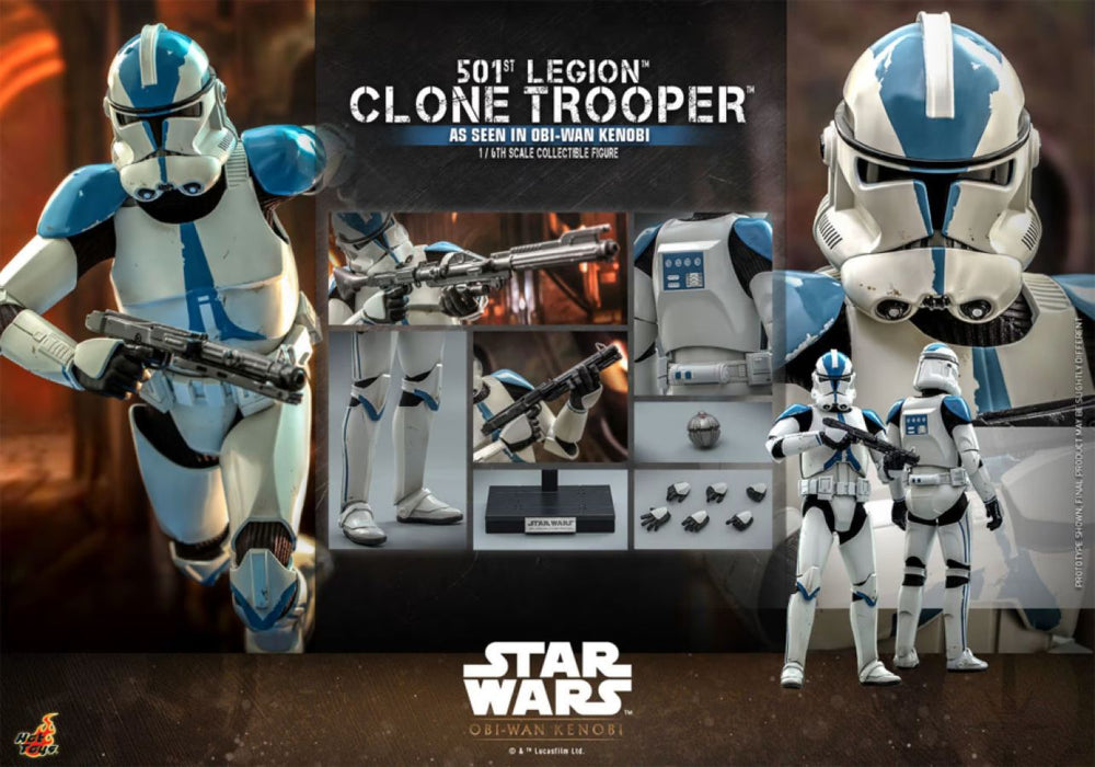 Pop Weasel - Image 7 of Star Wars - 501St Legion Clone Trooper 1:6 Scale Collectable Action Figure - Hot Toys - statue - Image - Pop Weasel