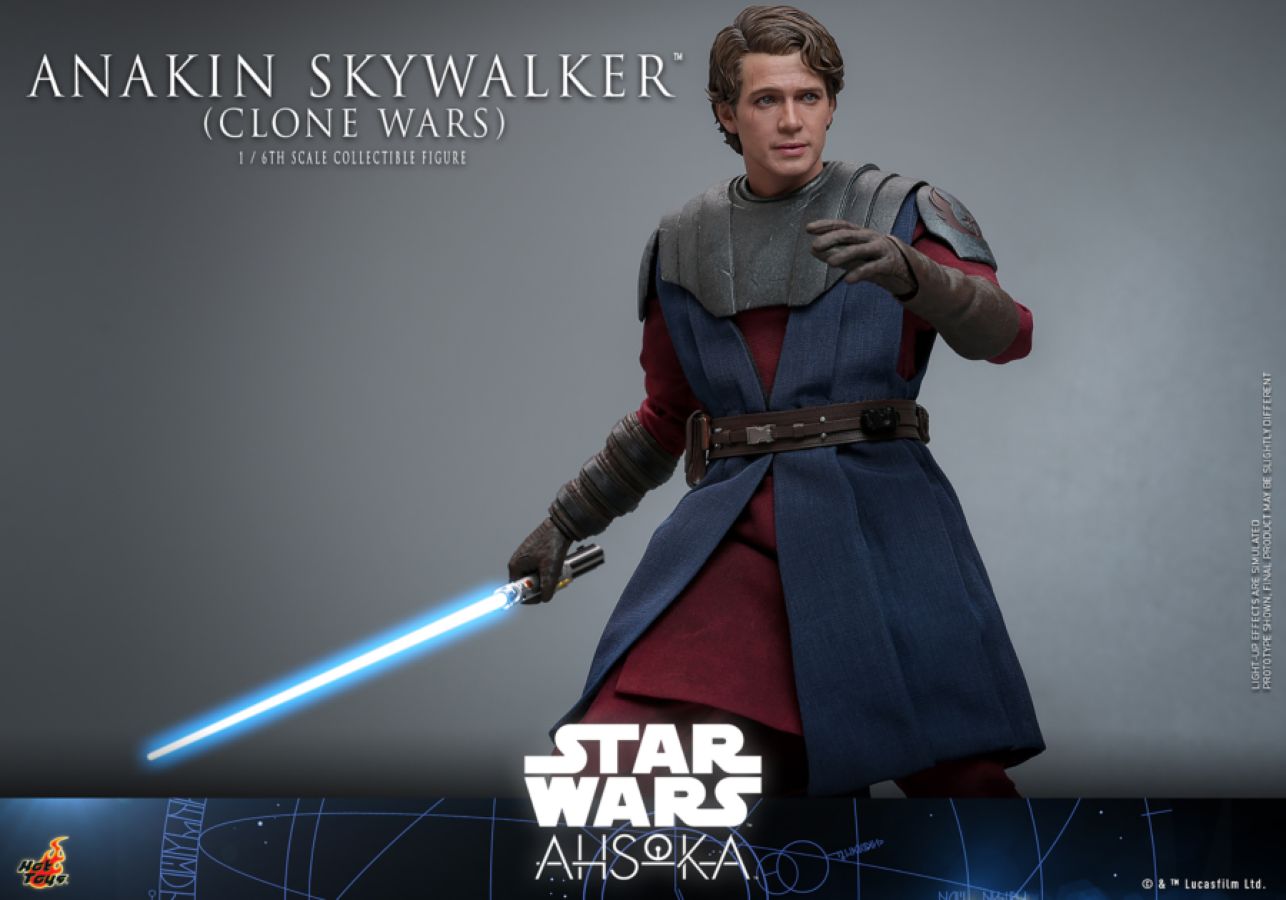 Pop Weasel - Image 14 of Star Wars: Ahsoka - Anakin Skywalker (Clone Wars) 1:6 Scale Collectable Action Figure - Hot Toys