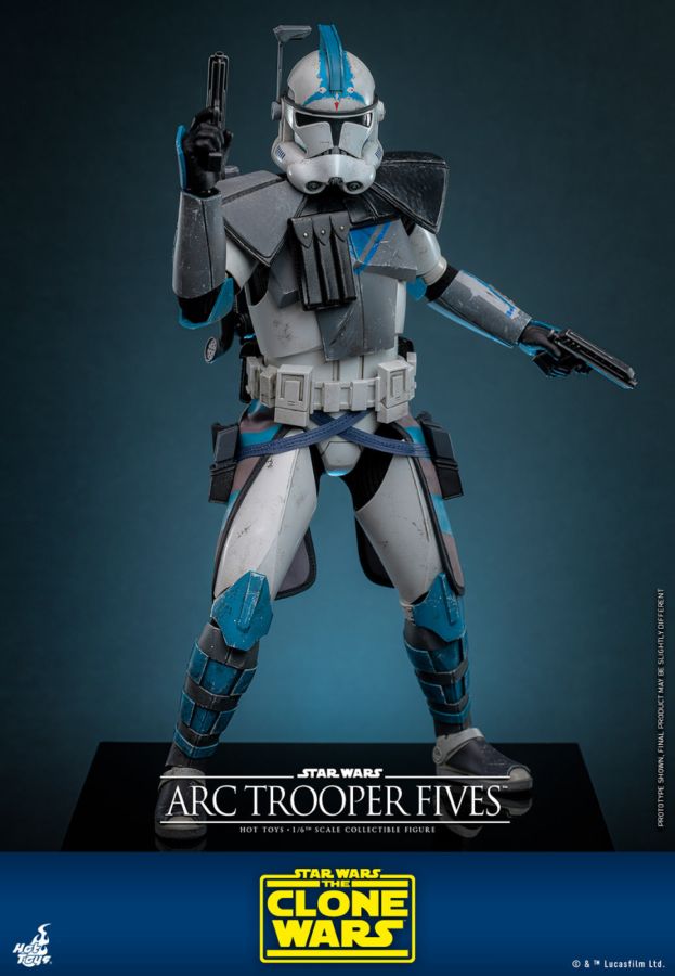 Image Pop Weasel - Image 4 of Star Wars: The Clone Wars - Arc Trooper Fives 1:6 Scale Collectable Action Figure - Hot Toys - Action Figure - Image - Pop Weasel