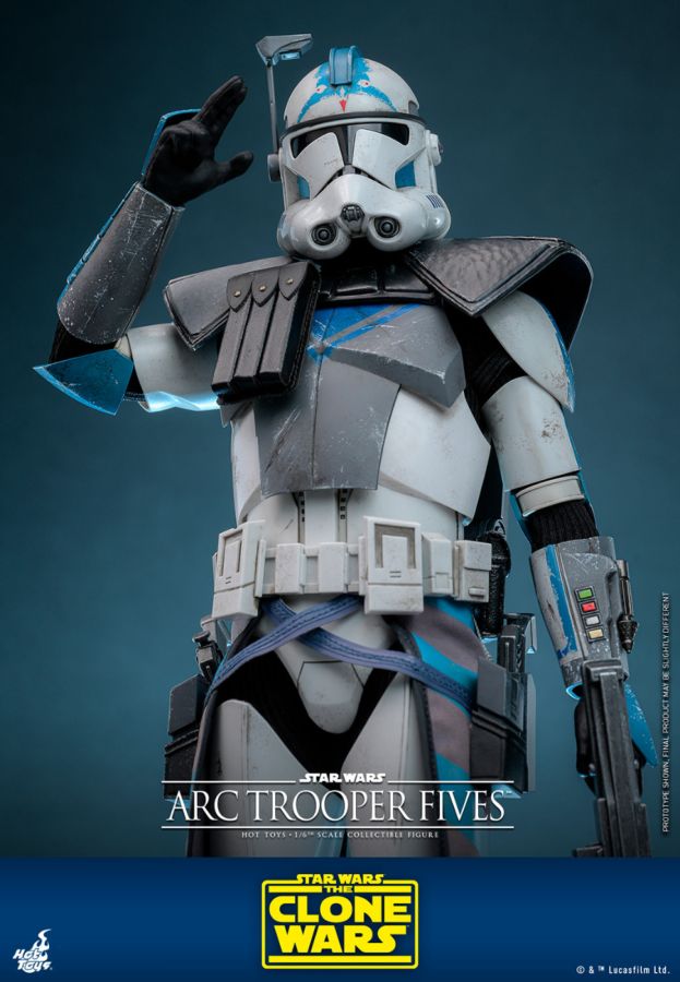 Image Pop Weasel - Image 6 of Star Wars: The Clone Wars - Arc Trooper Fives 1:6 Scale Collectable Action Figure - Hot Toys - Action Figure - Image - Pop Weasel