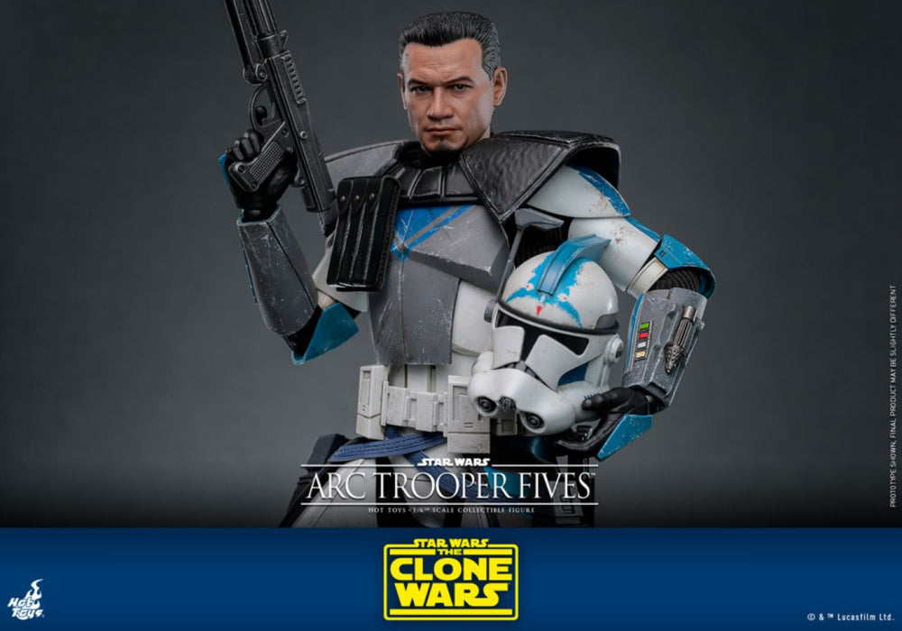 Image Pop Weasel - Image 8 of Star Wars: The Clone Wars - Arc Trooper Fives 1:6 Scale Collectable Action Figure - Hot Toys - Action Figure - Image - Pop Weasel