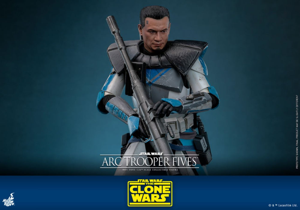 Image Pop Weasel - Image 10 of Star Wars: The Clone Wars - Arc Trooper Fives 1:6 Scale Collectable Action Figure - Hot Toys - Action Figure - Image - Pop Weasel