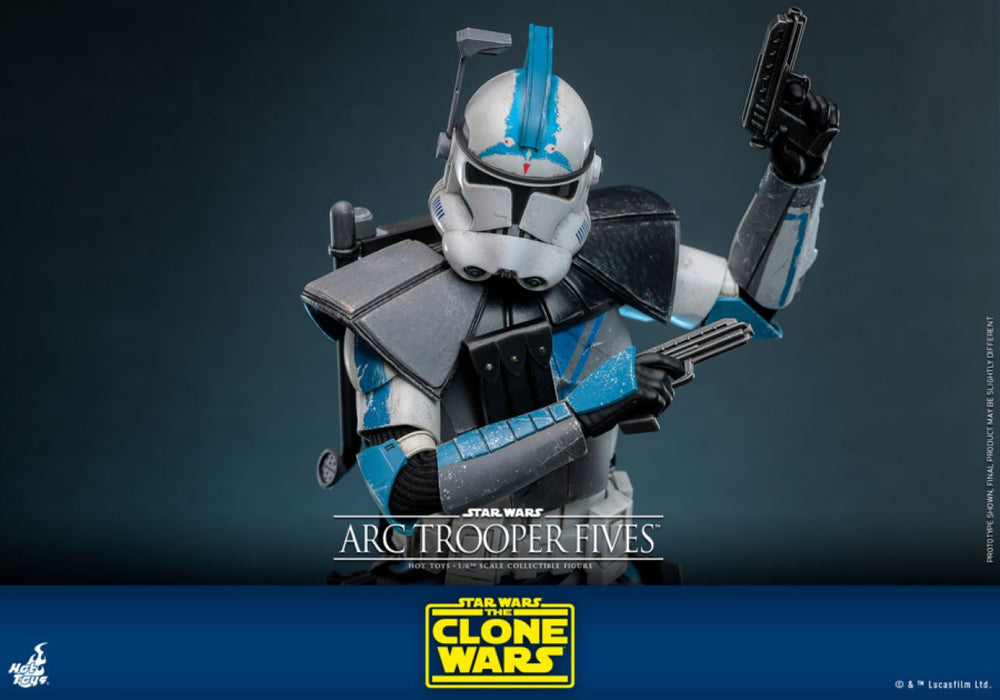 Image Pop Weasel - Image 11 of Star Wars: The Clone Wars - Arc Trooper Fives 1:6 Scale Collectable Action Figure - Hot Toys - Action Figure - Image - Pop Weasel