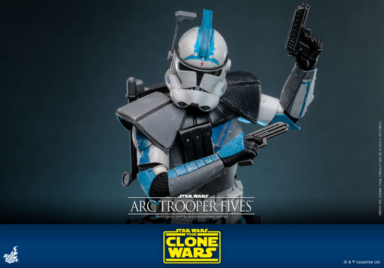 Image Pop Weasel - Image 11 of Star Wars: The Clone Wars - Arc Trooper Fives 1:6 Scale Collectable Action Figure - Hot Toys