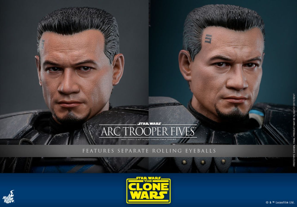 Image Pop Weasel - Image 12 of Star Wars: The Clone Wars - Arc Trooper Fives 1:6 Scale Collectable Action Figure - Hot Toys - Action Figure - Image - Pop Weasel