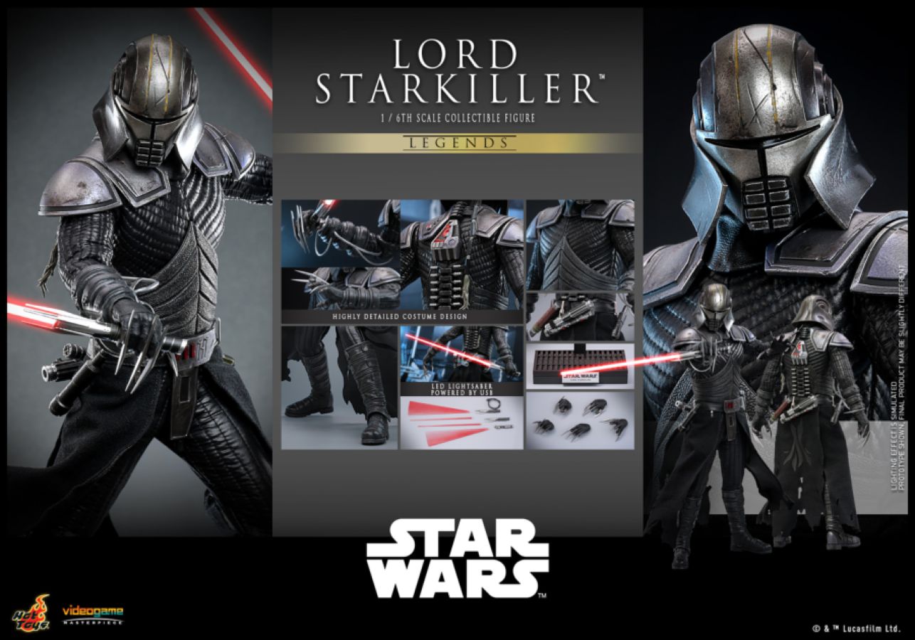 Pop Weasel - Image 12 of Star Wars - Lord Starkiller 1:6 Scale Collectable Action Figure - Hot Toys