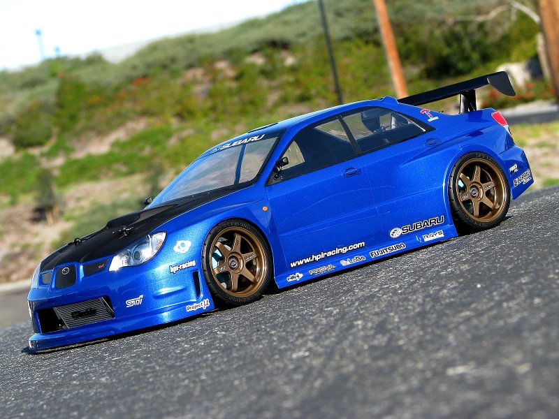 200mm Subaru Impreza Clear Bod