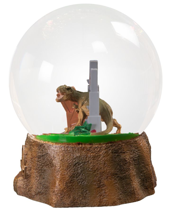 Image Pop Weasel - Image 3 of Jurassic Park - T-Rex Snowglobe - Ikon Collectables - Homewares - Image - Pop Weasel