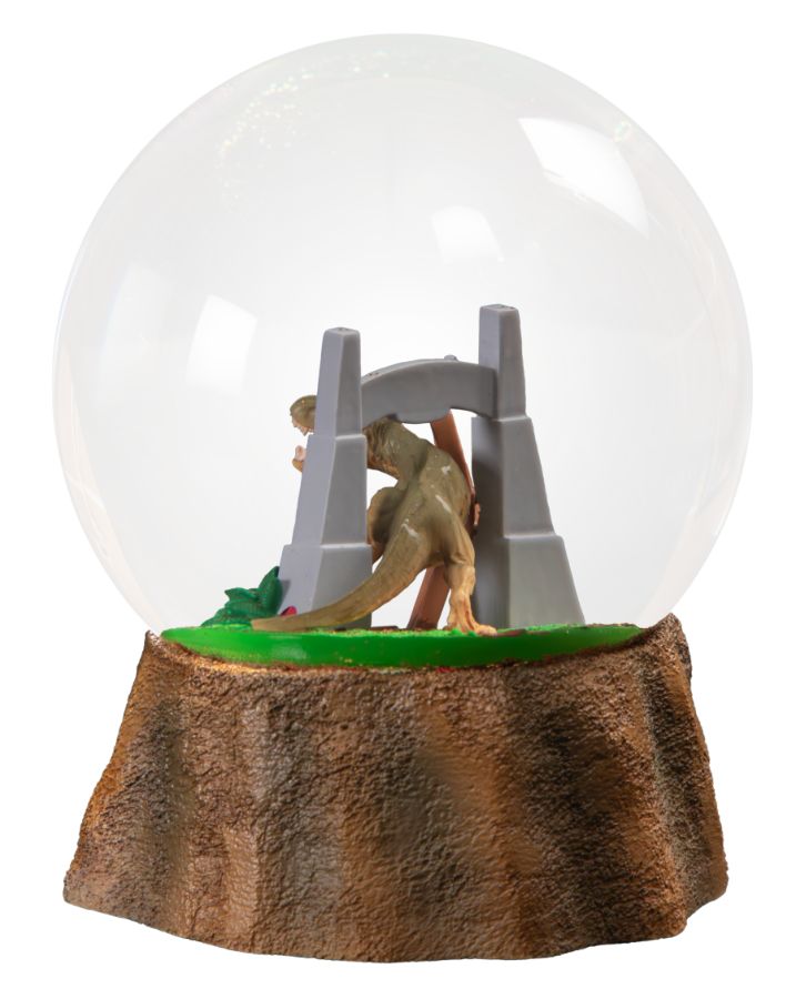 Image Pop Weasel - Image 4 of Jurassic Park - T-Rex Snowglobe - Ikon Collectables - Homewares - Image - Pop Weasel