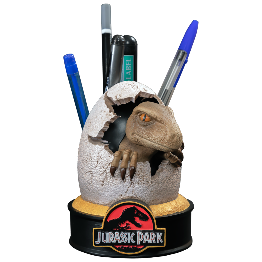 Jurassic Park - Egg Hatching Pen Holder - Ikon Collectables - Homewares - Image - Pop Weasel