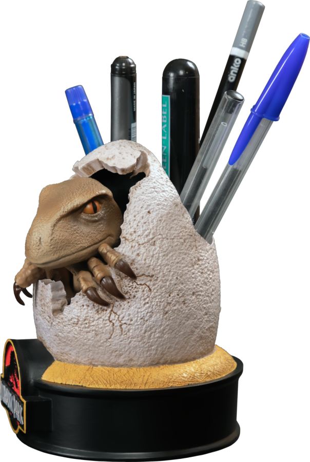 Image Pop Weasel - Image 2 of Jurassic Park - Egg Hatching Pen Holder - Ikon Collectables - Homewares - Image - Pop Weasel