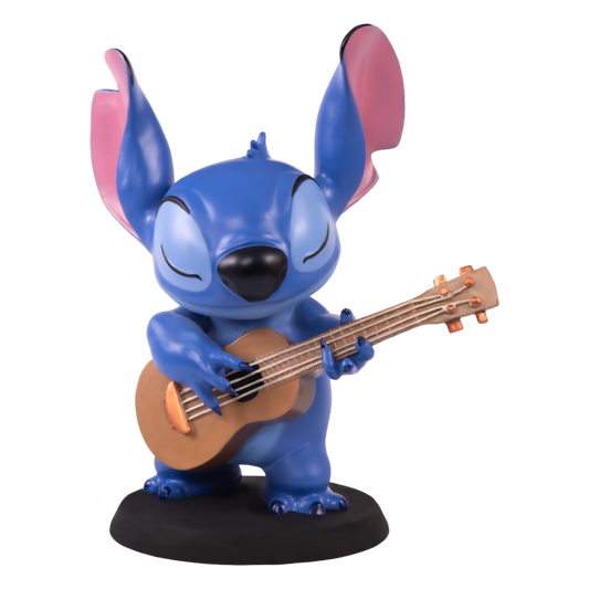 Lilo and Stitch - Stich with Guitar Resin Statue - Ikon Collectables