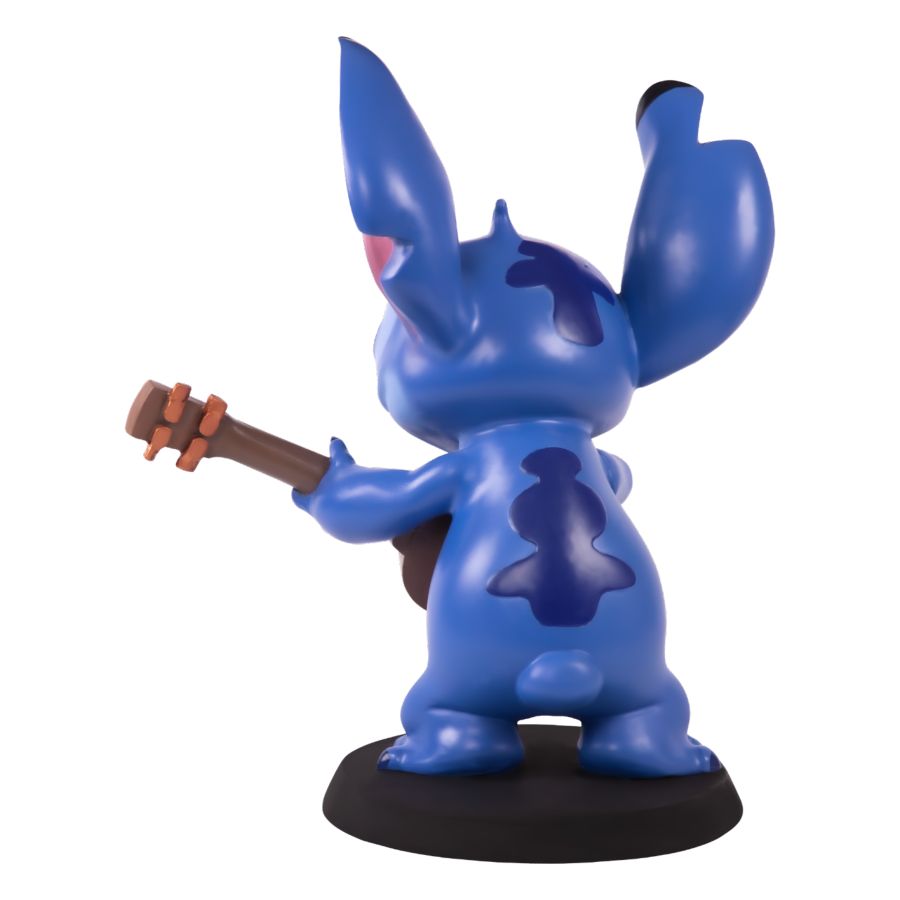 Image Pop Weasel - Image 4 of Lilo and Stitch - Stich with Guitar Resin Statue - Ikon Collectables - Statue - Image - Pop Weasel