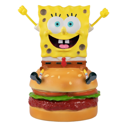 SpongeBob SquarePants - SpongeBob on Hamburger Resin Statue - Ikon Collectables